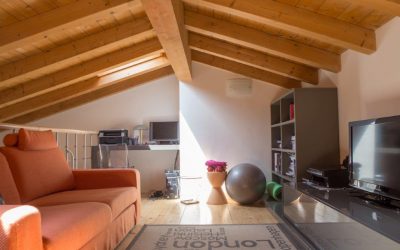 Una casa con soppalco